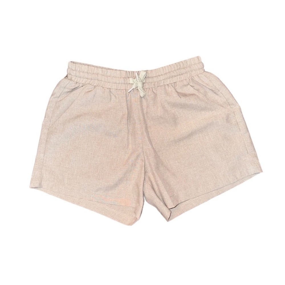 Anna-Kaci Summer Light Tan Shorts Size Medium